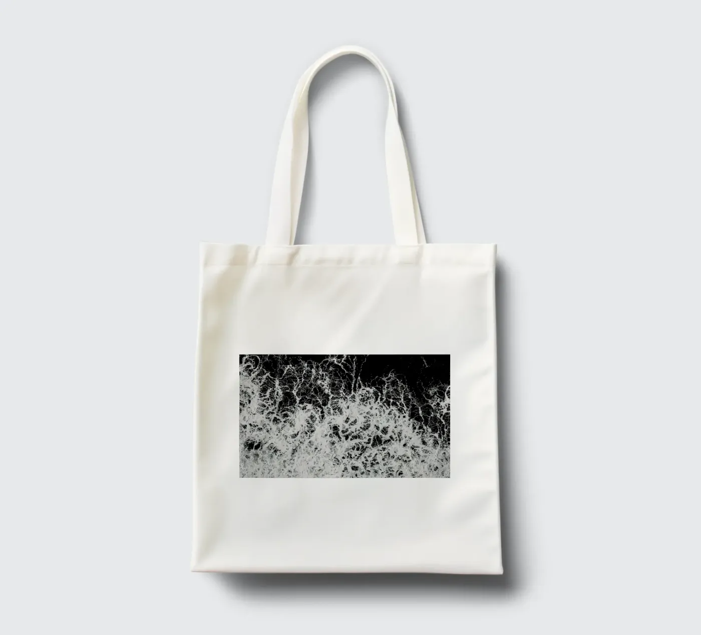 Waves tote bag by Chris Abatzis