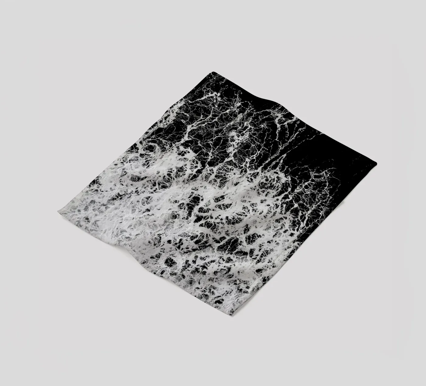 Waves Fleecedecke von Chris Abatzis