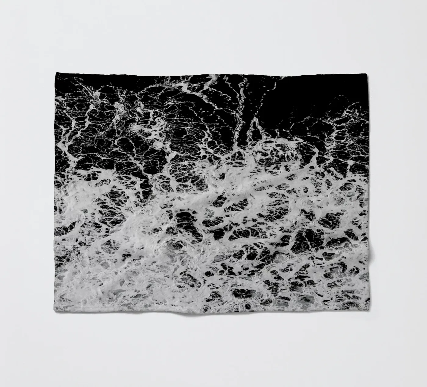 Waves Fleecedecke von Chris Abatzis