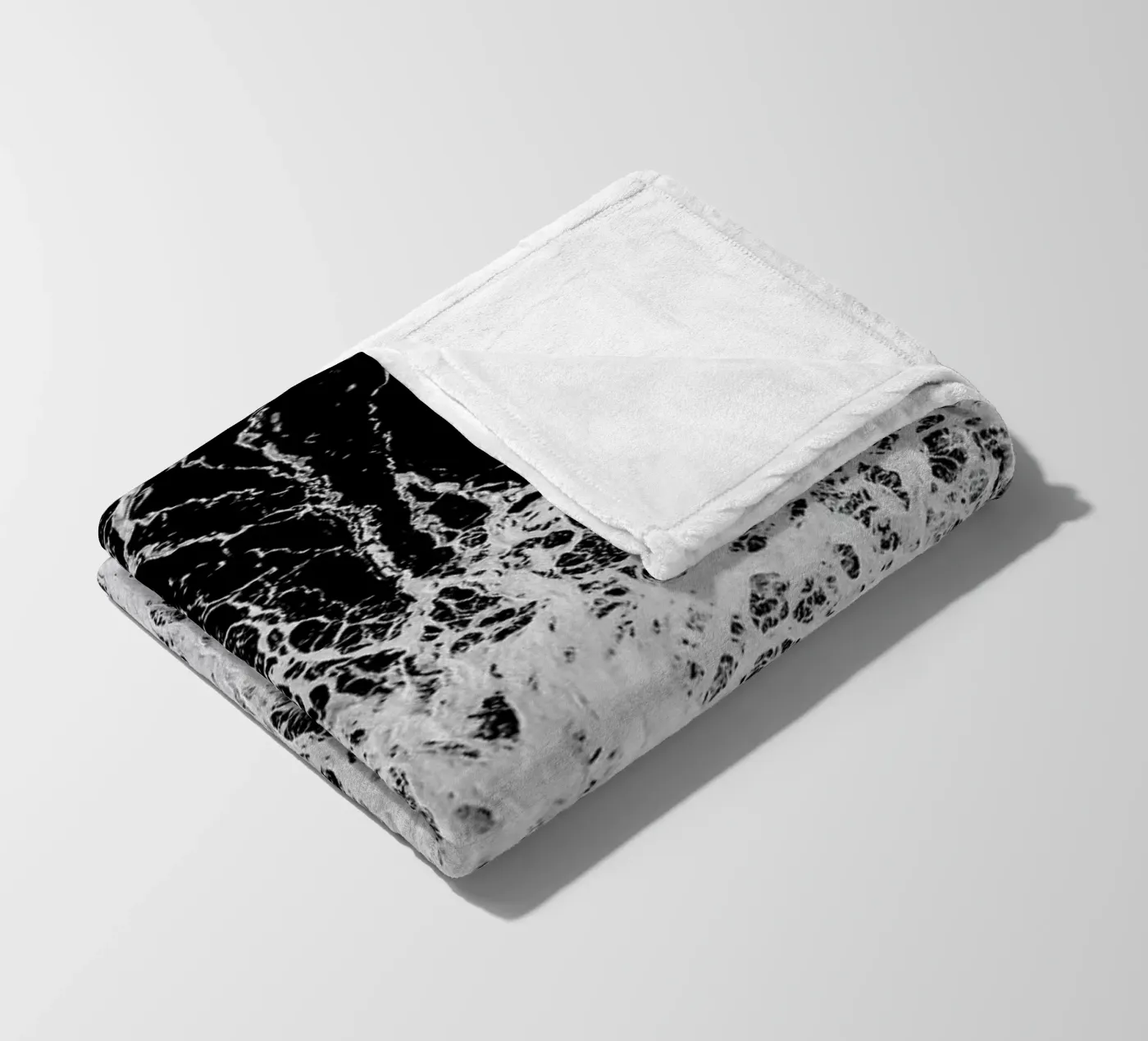 Waves Fleecedecke von Chris Abatzis