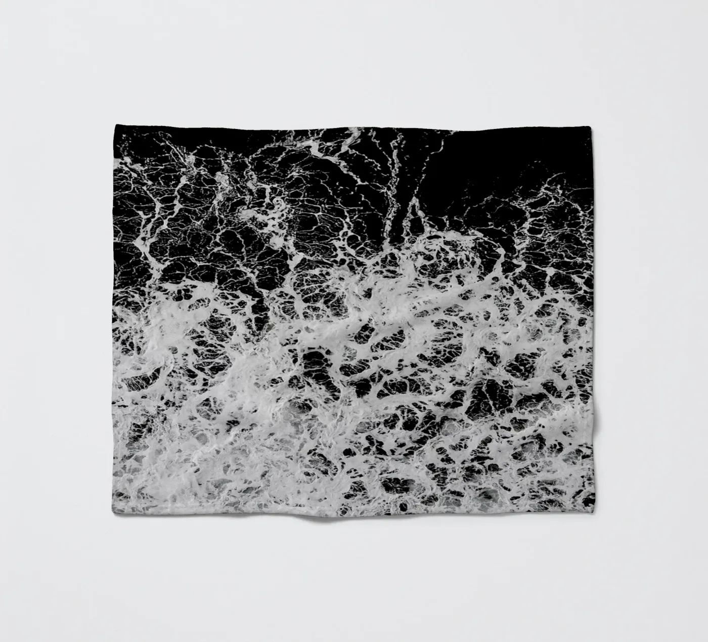 Waves Fleecedecke von Chris Abatzis