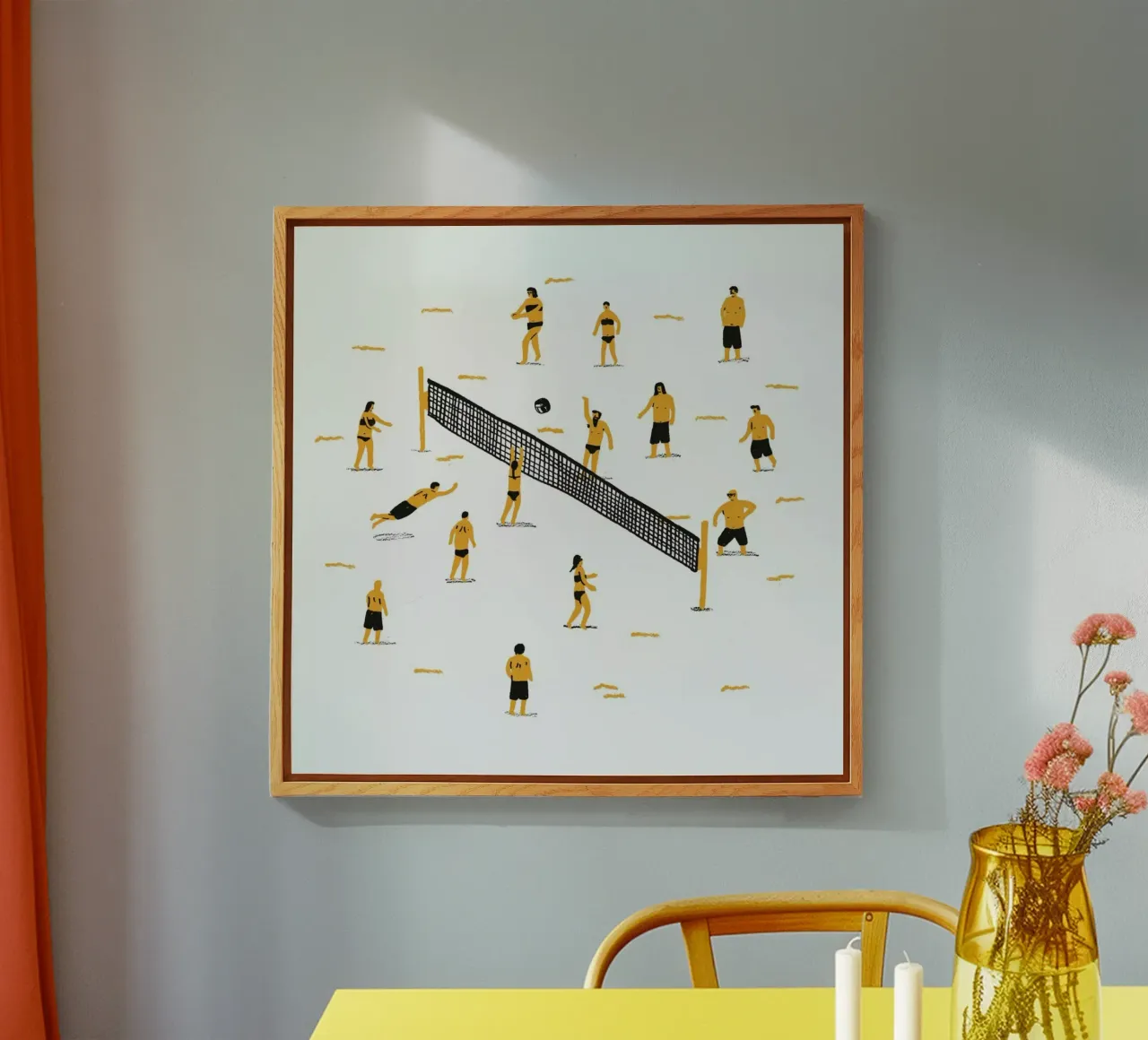 pallavolo plexiglass da Alex Foster