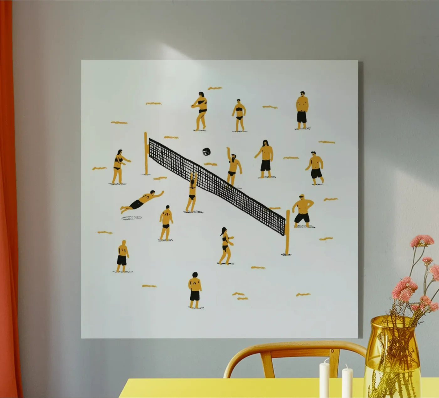 pallavolo plexiglass da Alex Foster