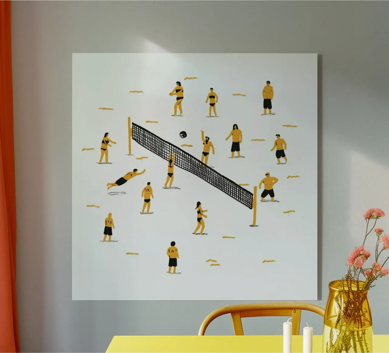 pallavolo plexiglass da Alex Foster