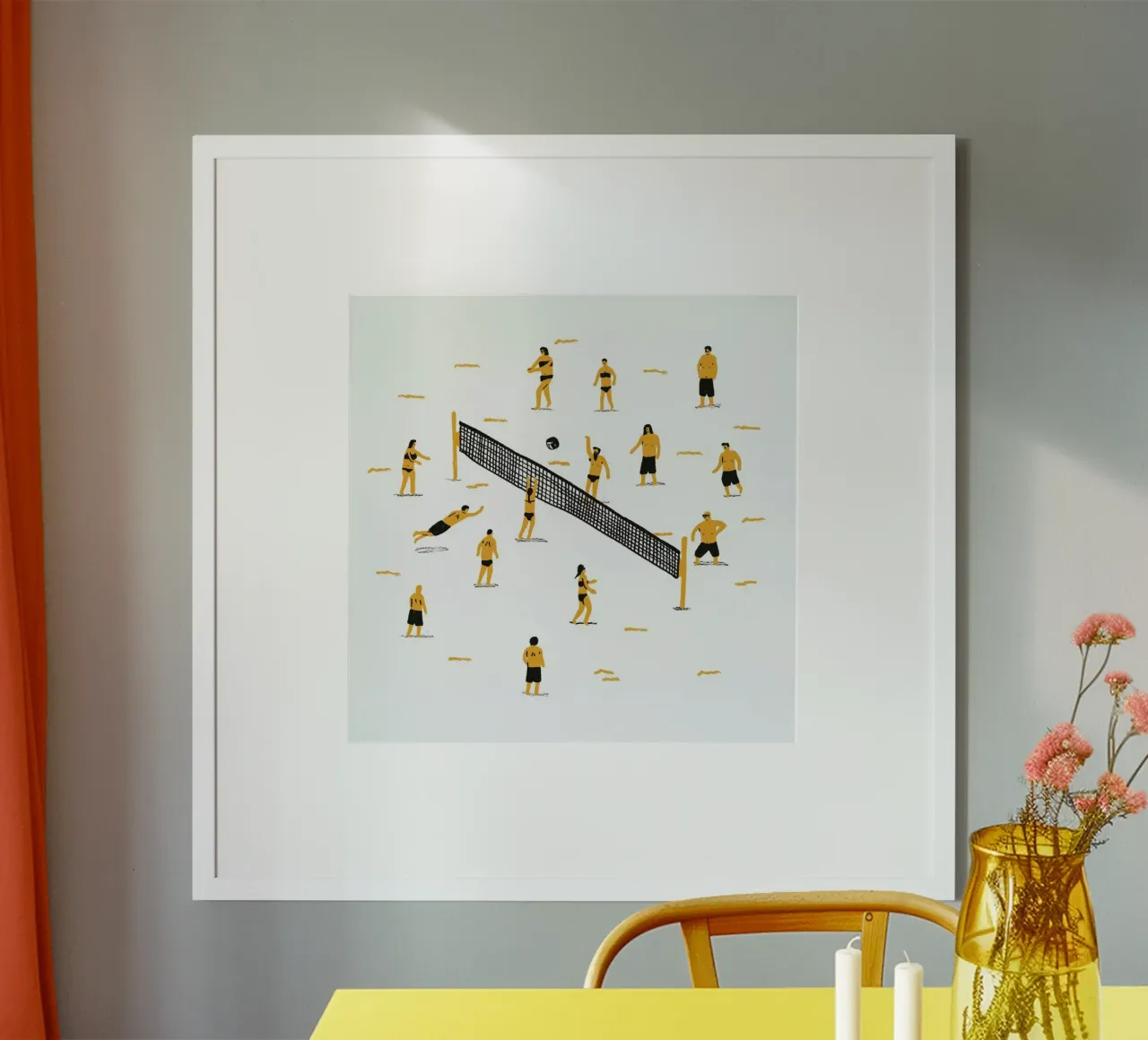 pallavolo poster da Alex Foster