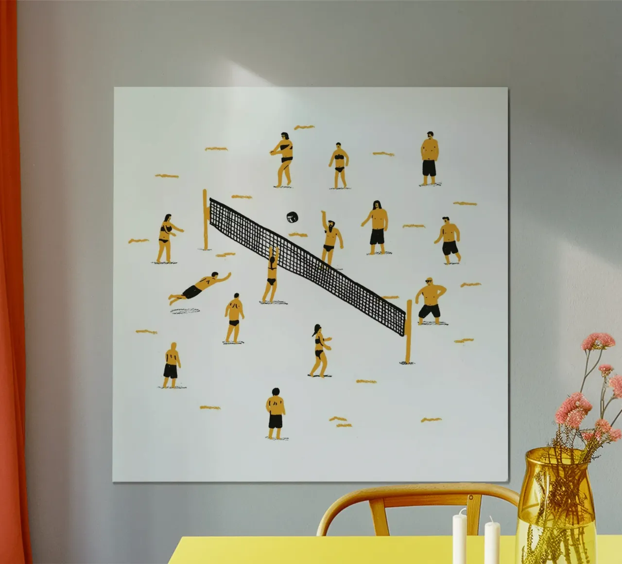 pallavolo poster da Alex Foster