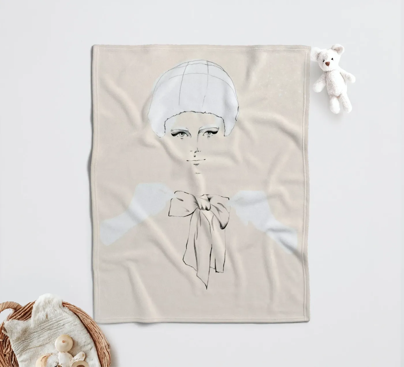 Bobbie Fleecedecke von youdesignme