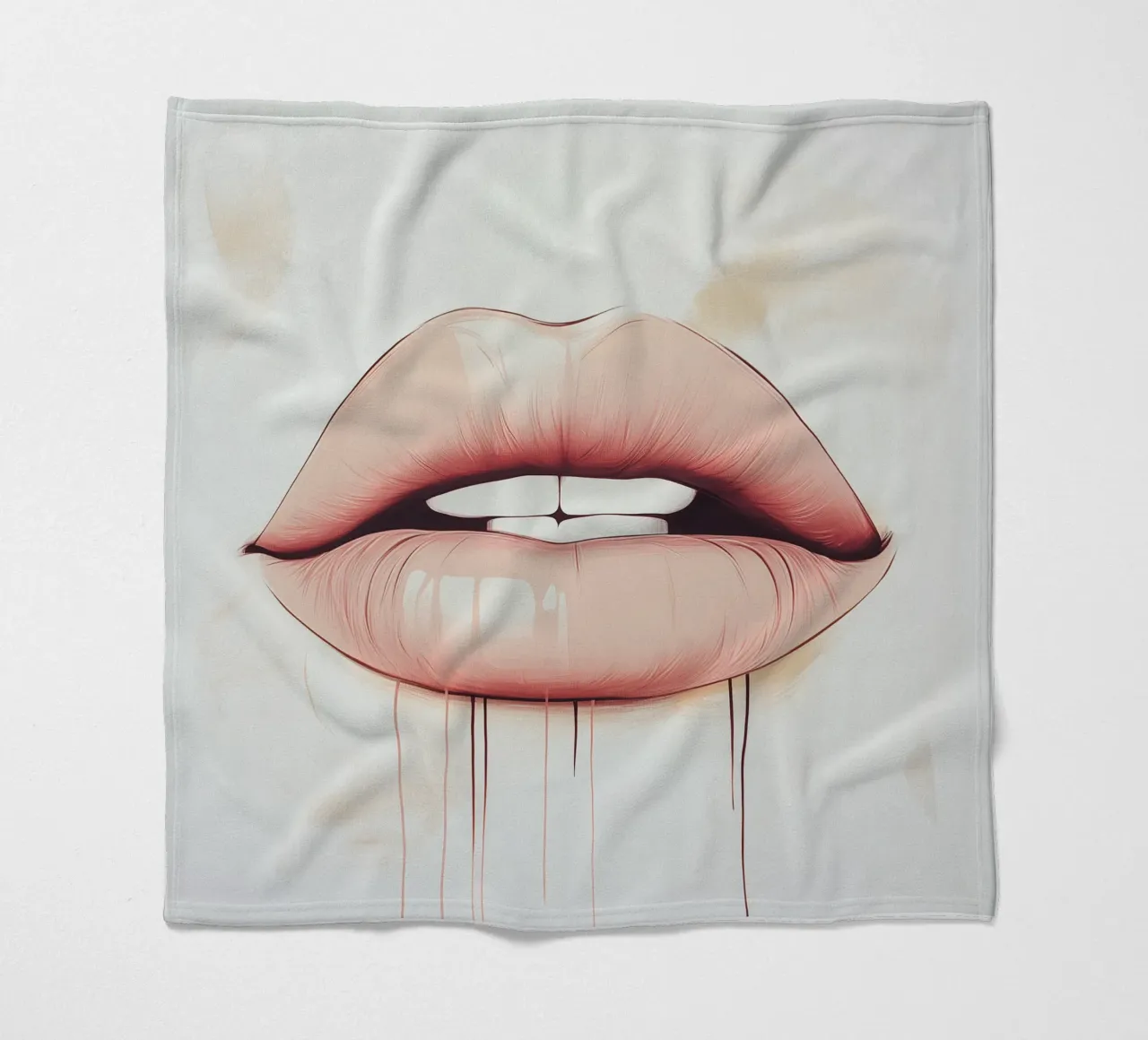 Lips fleecedeken van Synthaira