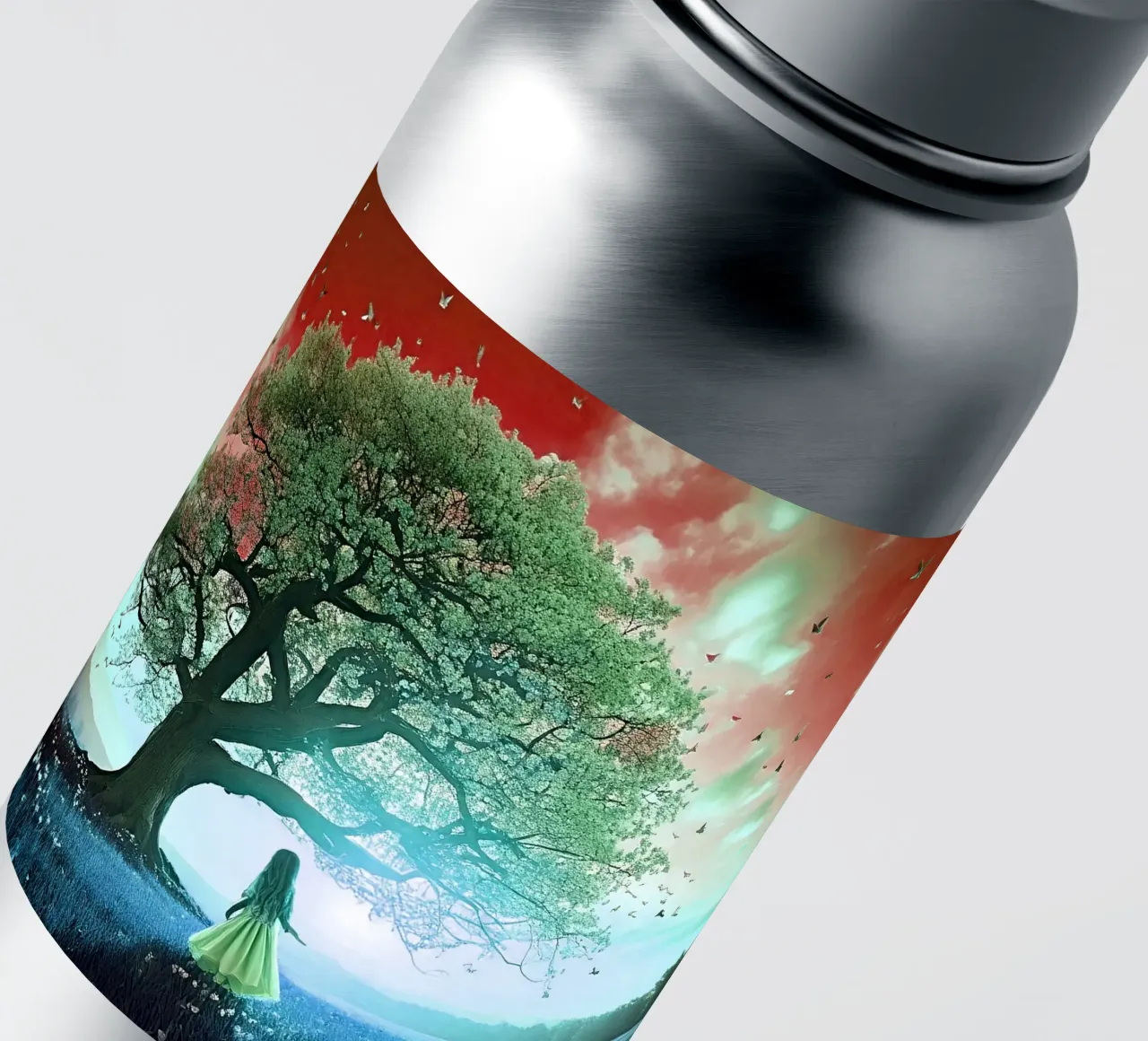 WONDERFUL TREE. Blue Grass sticker by Thierry vobmann photography
