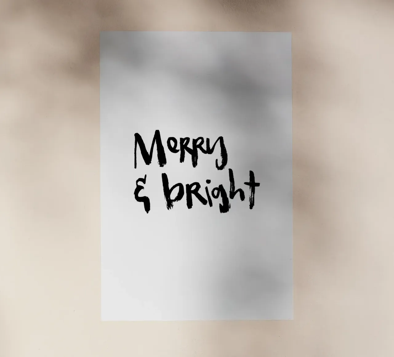 Merry & Bright pellicola backlit da Brushmeetspaper