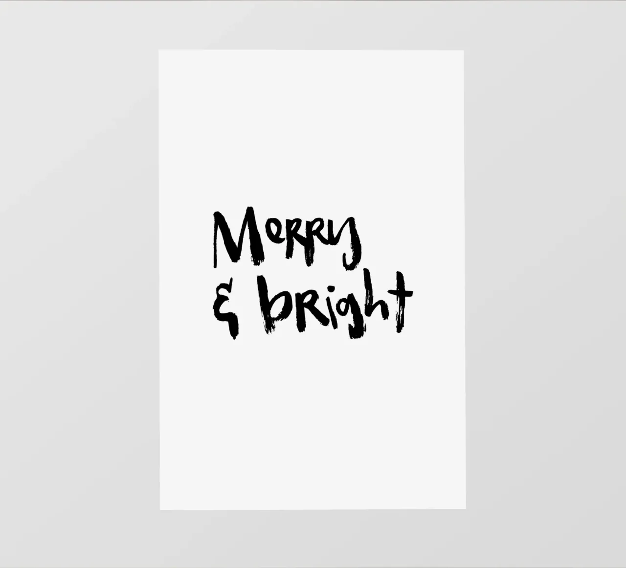 Merry & Bright pellicola backlit da Brushmeetspaper