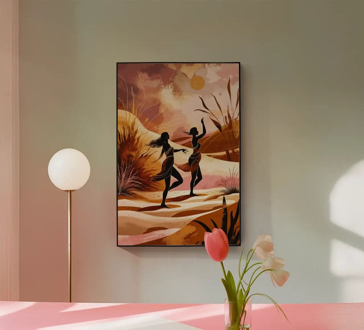 Dancing Spirits in the Desert plexiglass da AlbertKlee