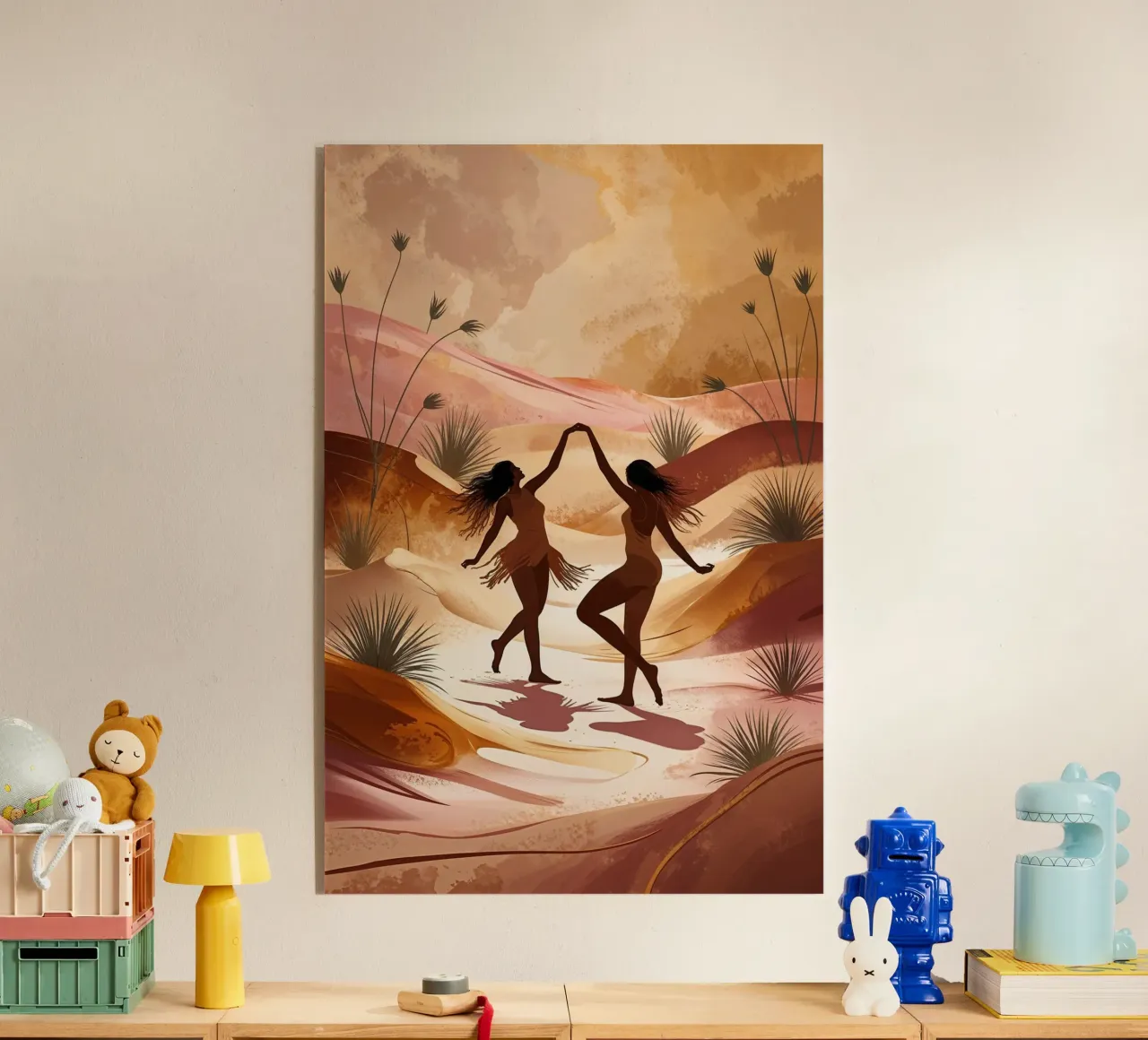 Golden Harmony in the Sands plexiglass da AlbertKlee