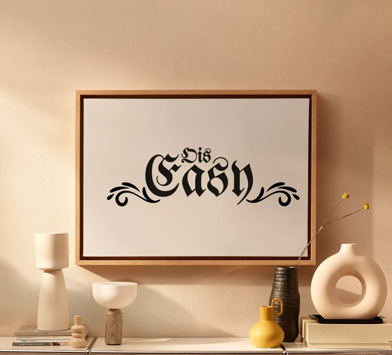 Ois Easy tela con Cornice a cassetta da Flo Klein