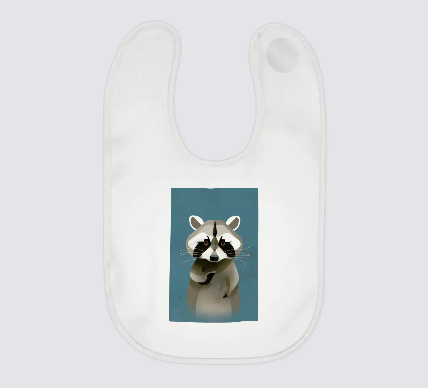 Racoon Babylätzchen von Dieter Braun