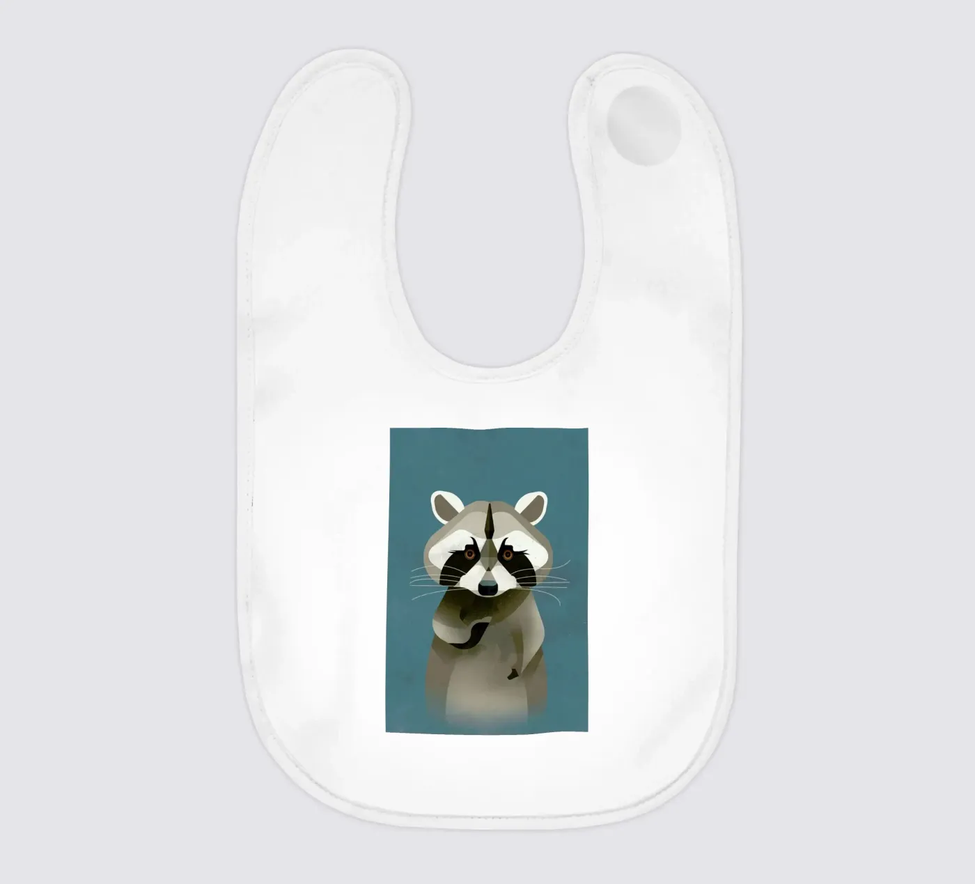 Racoon Babylätzchen von Dieter Braun