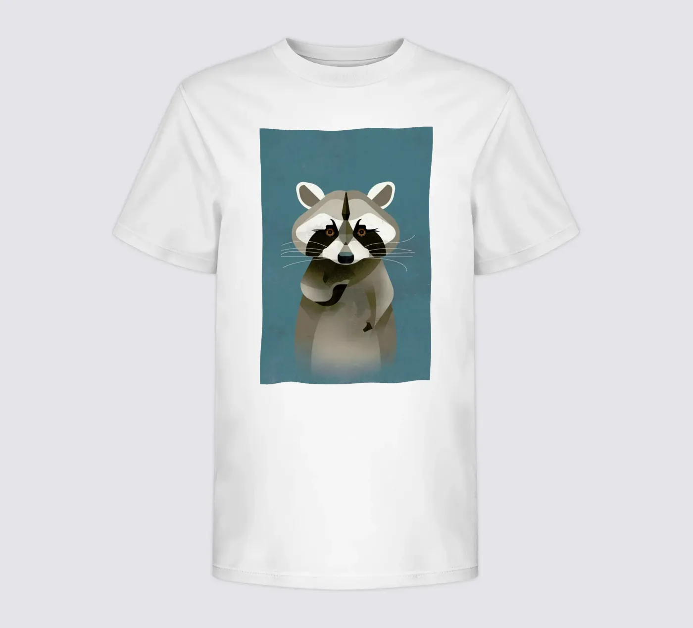 Racoon t-shirt bambini da Dieter Braun
