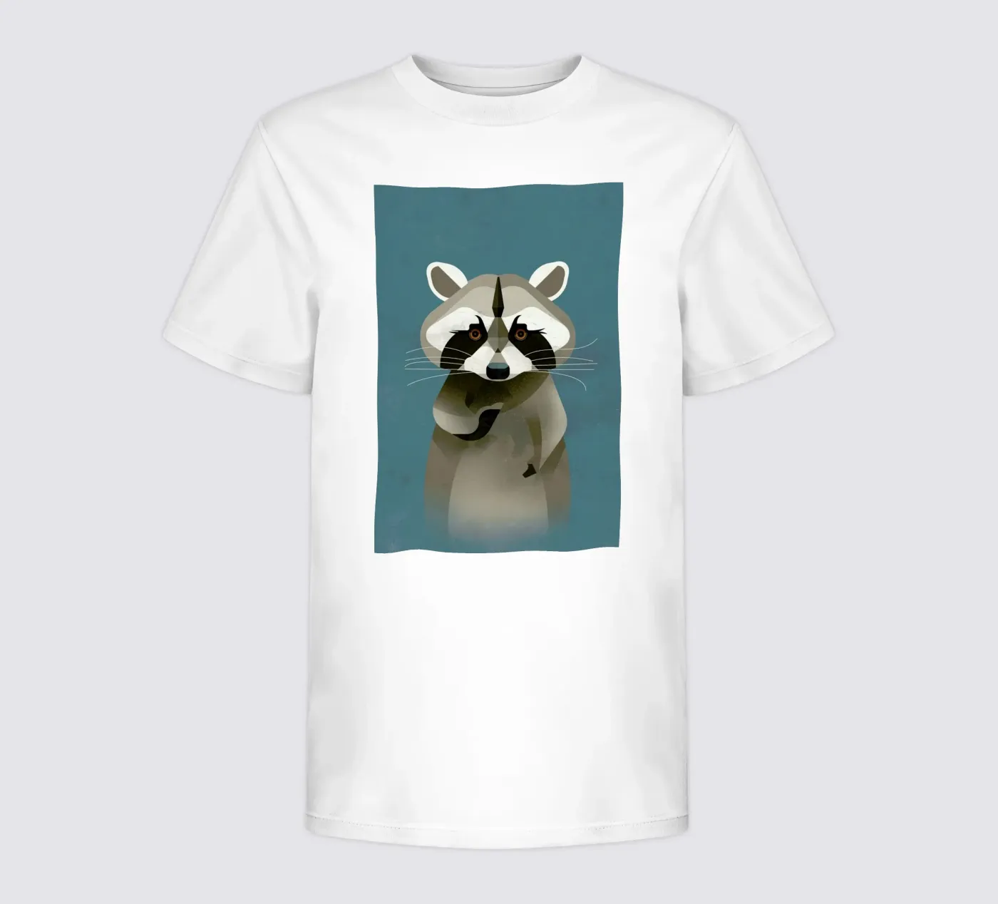 Racoon t-shirt bambini da Dieter Braun