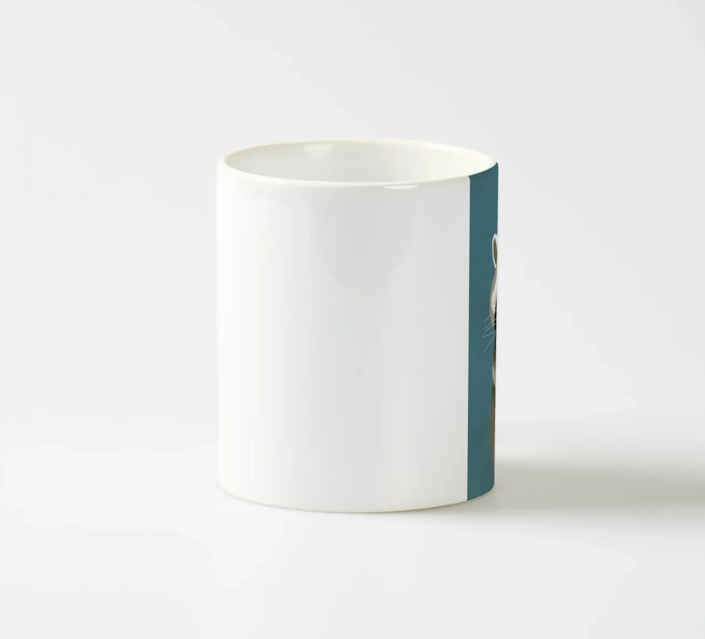 Racoon ceramic mug by Dieter Braun