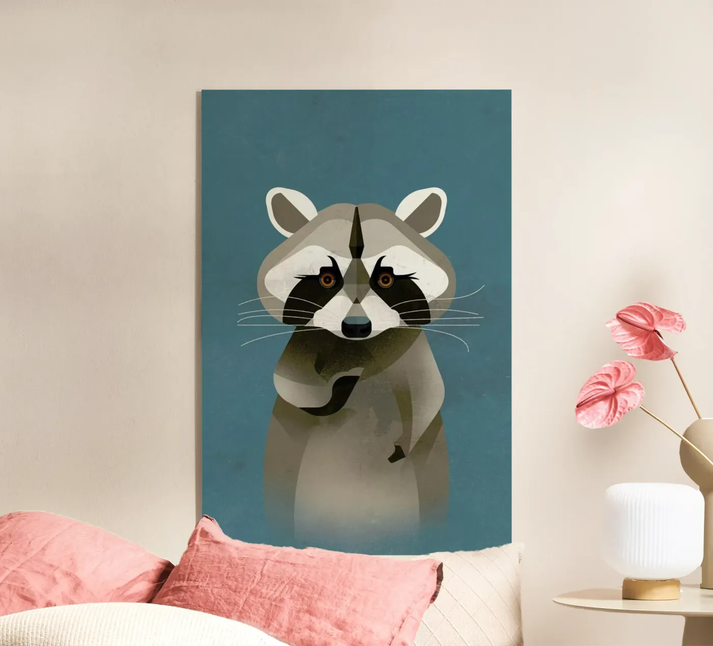 Racoon plexiglas de Dieter Braun
