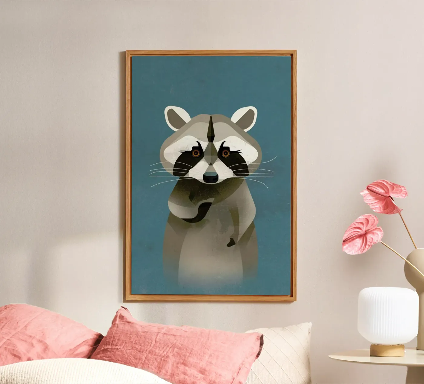 Racoon forex plate by Dieter Braun