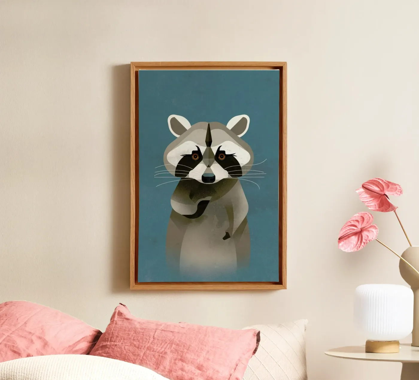 Racoon tela da Dieter Braun