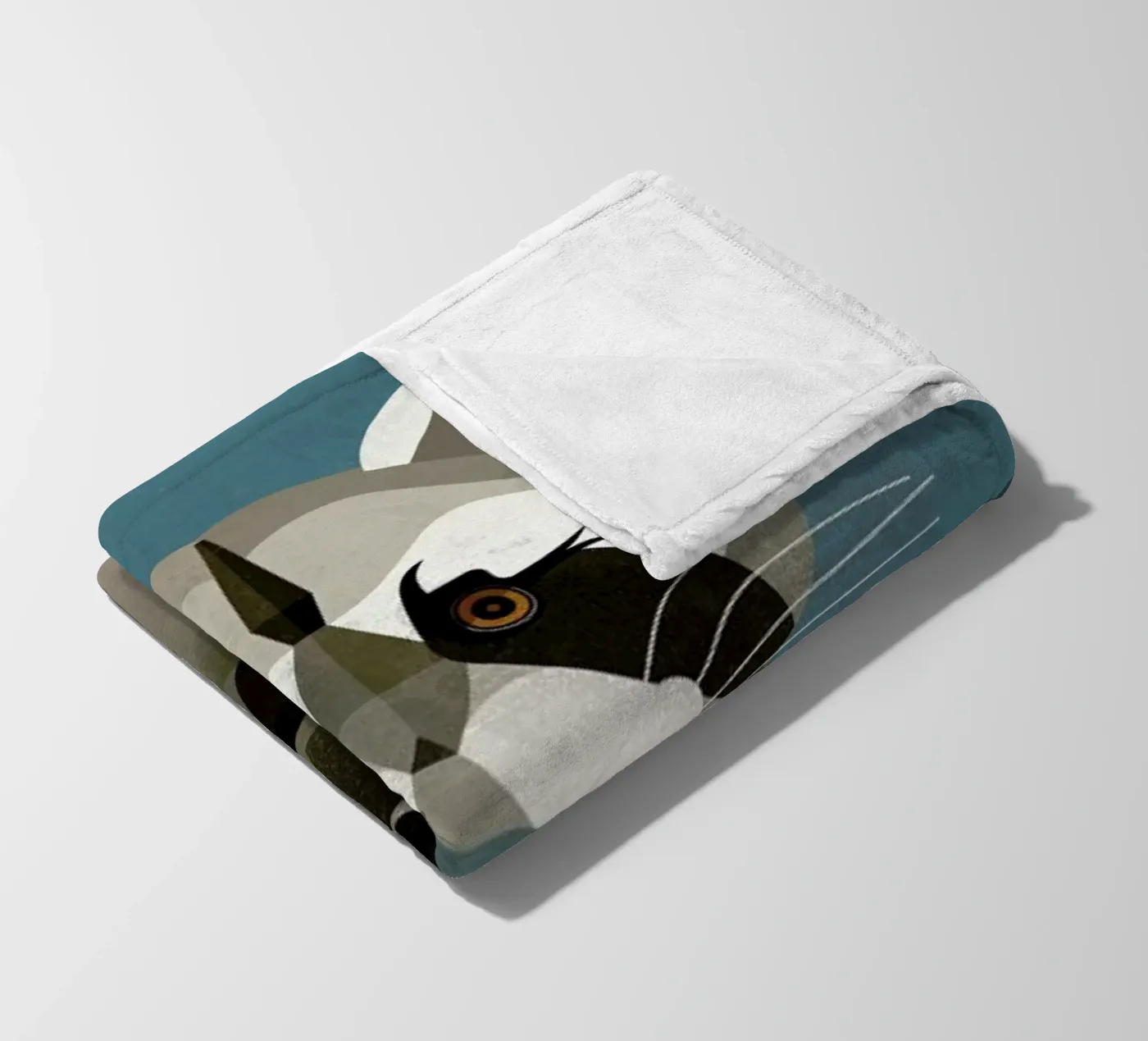 Racoon coperta in pile da Dieter Braun