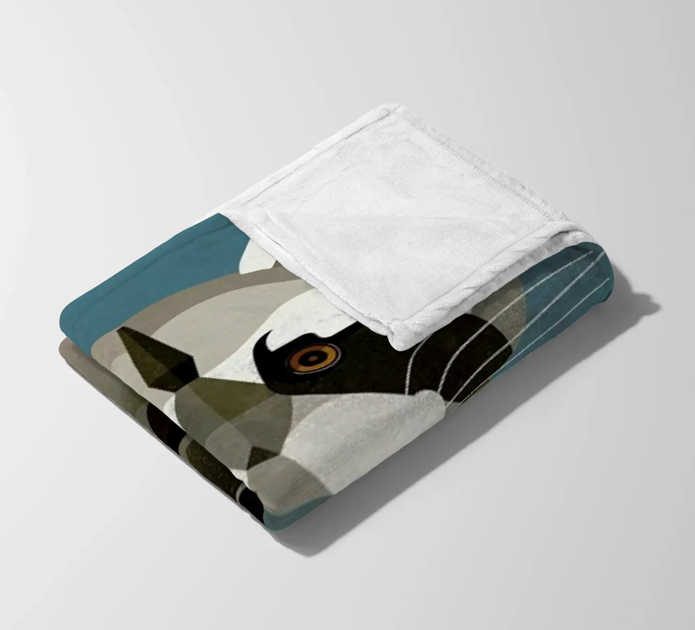 Racoon Fleecedecke von Dieter Braun
