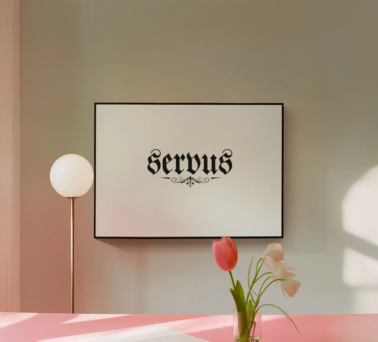 Servus plexiglass da Flo Klein