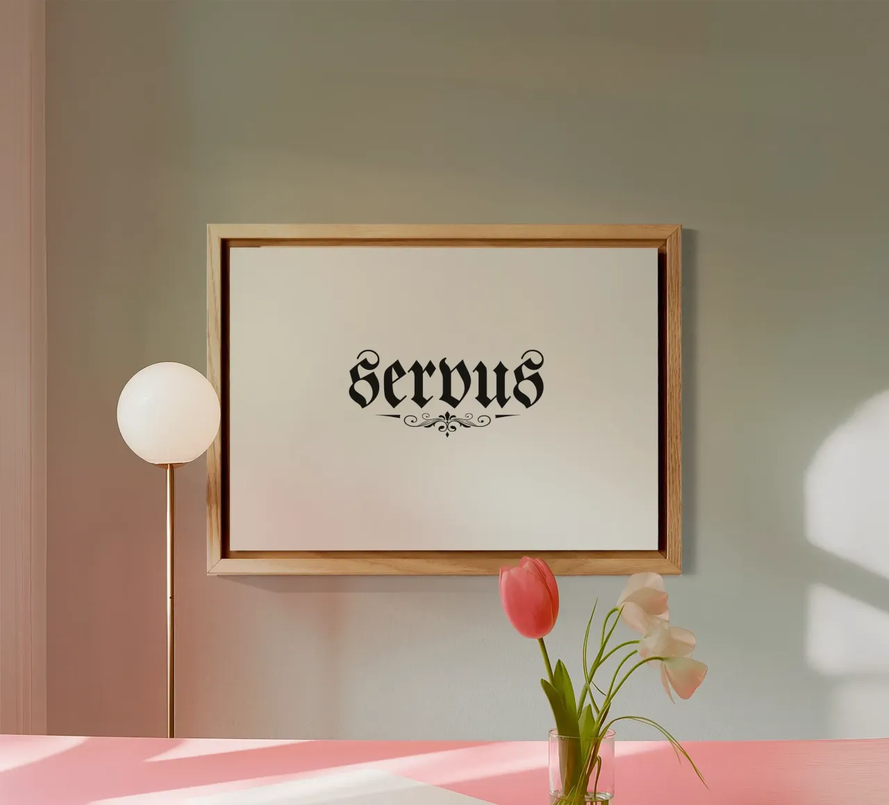 Servus alluminio dibond da Flo Klein