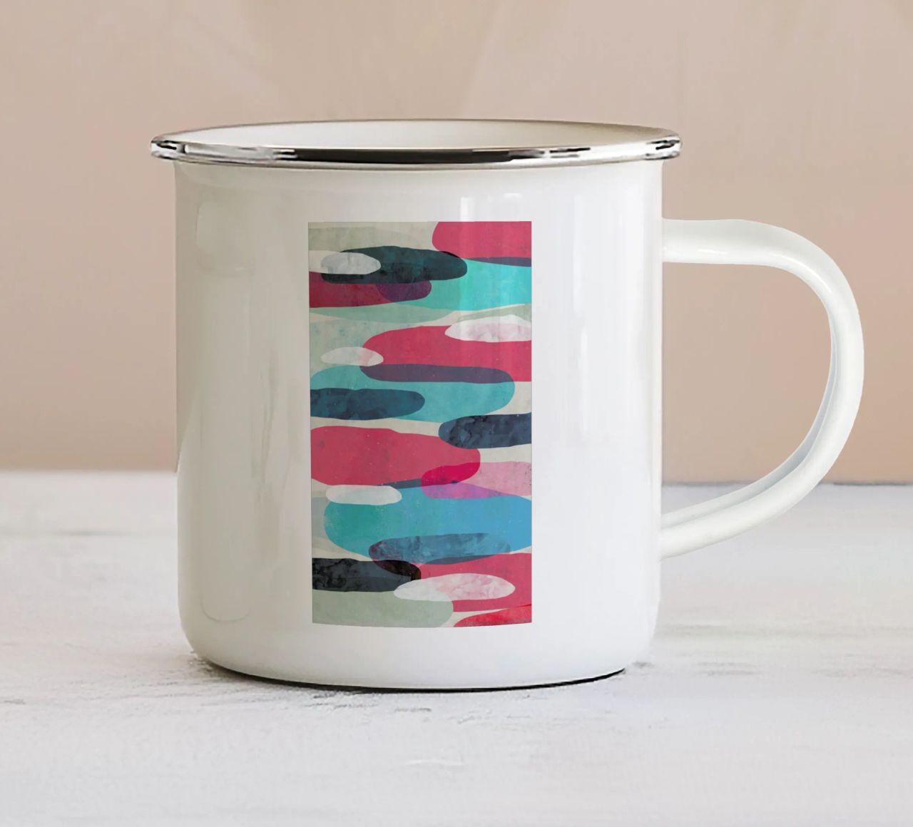 Oracle tazza in smalto da Tracie Andrews