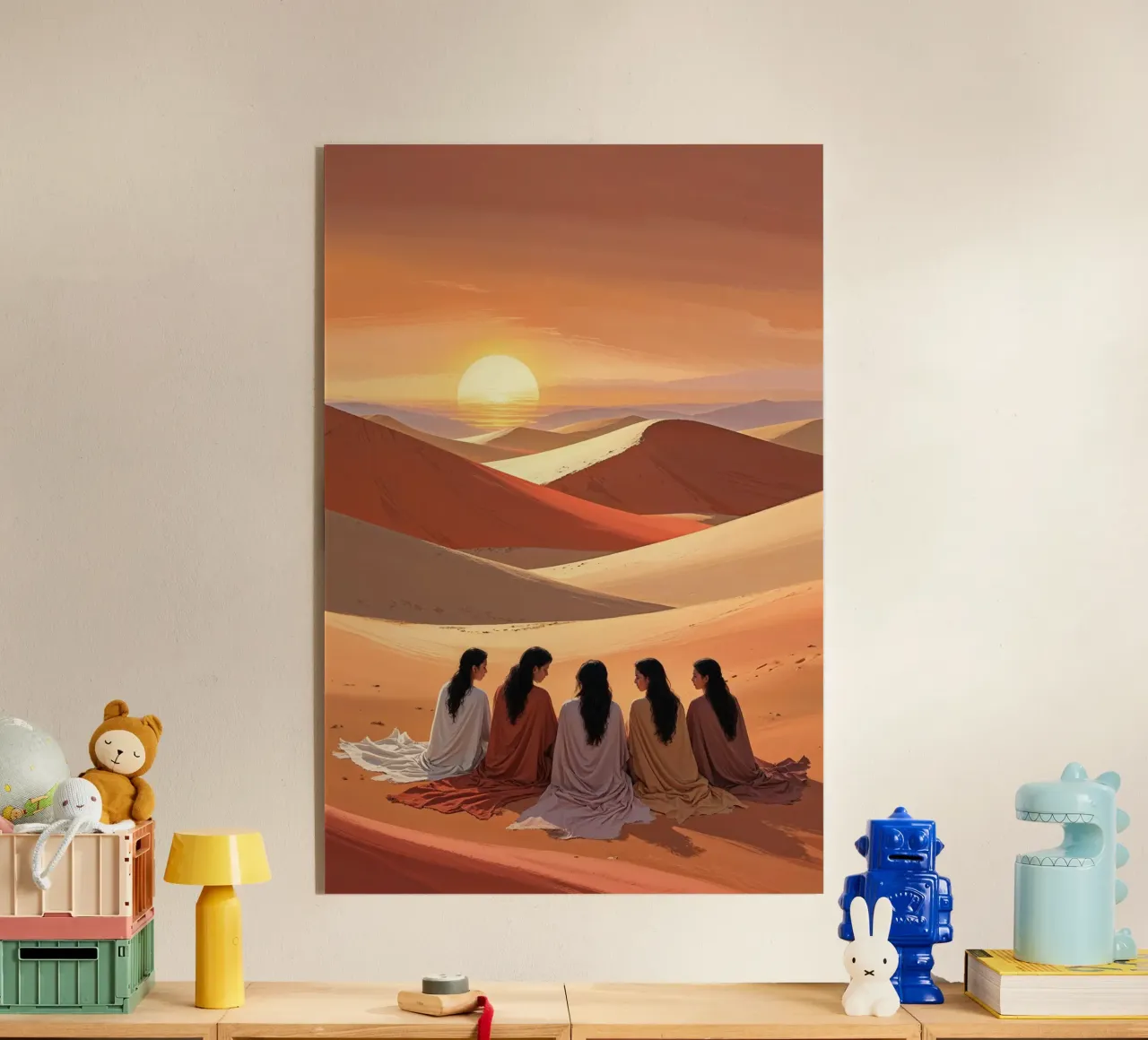 Timeless Elegance in the Desert plexiglass da AlbertKlee