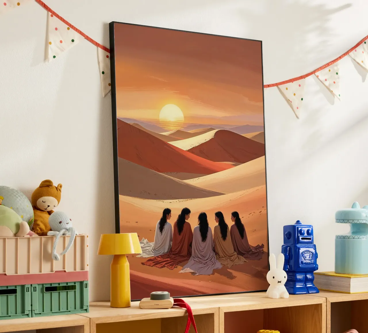 Timeless Elegance in the Desert alluminio dibond da AlbertKlee