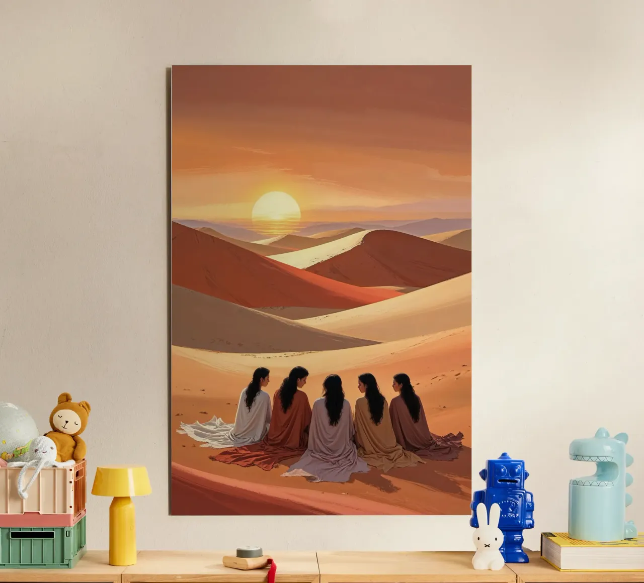 Timeless Elegance in the Desert alluminio dibond da AlbertKlee