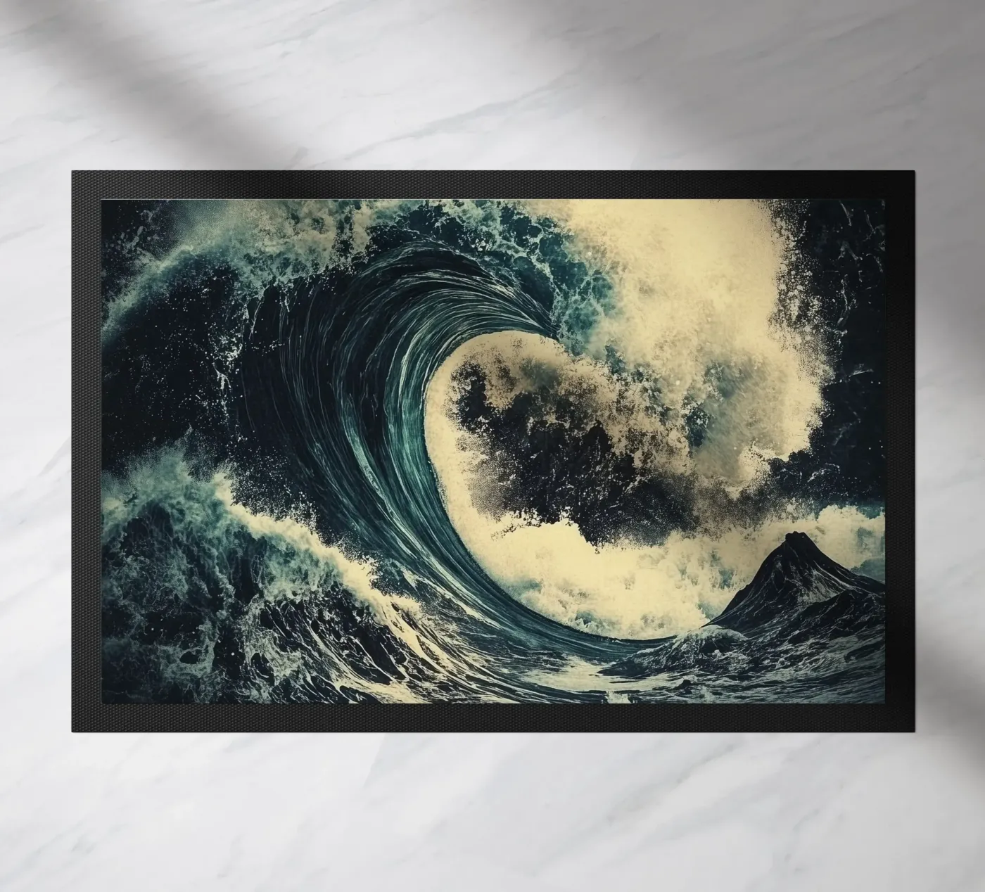 strong wave doormat by Synthaira