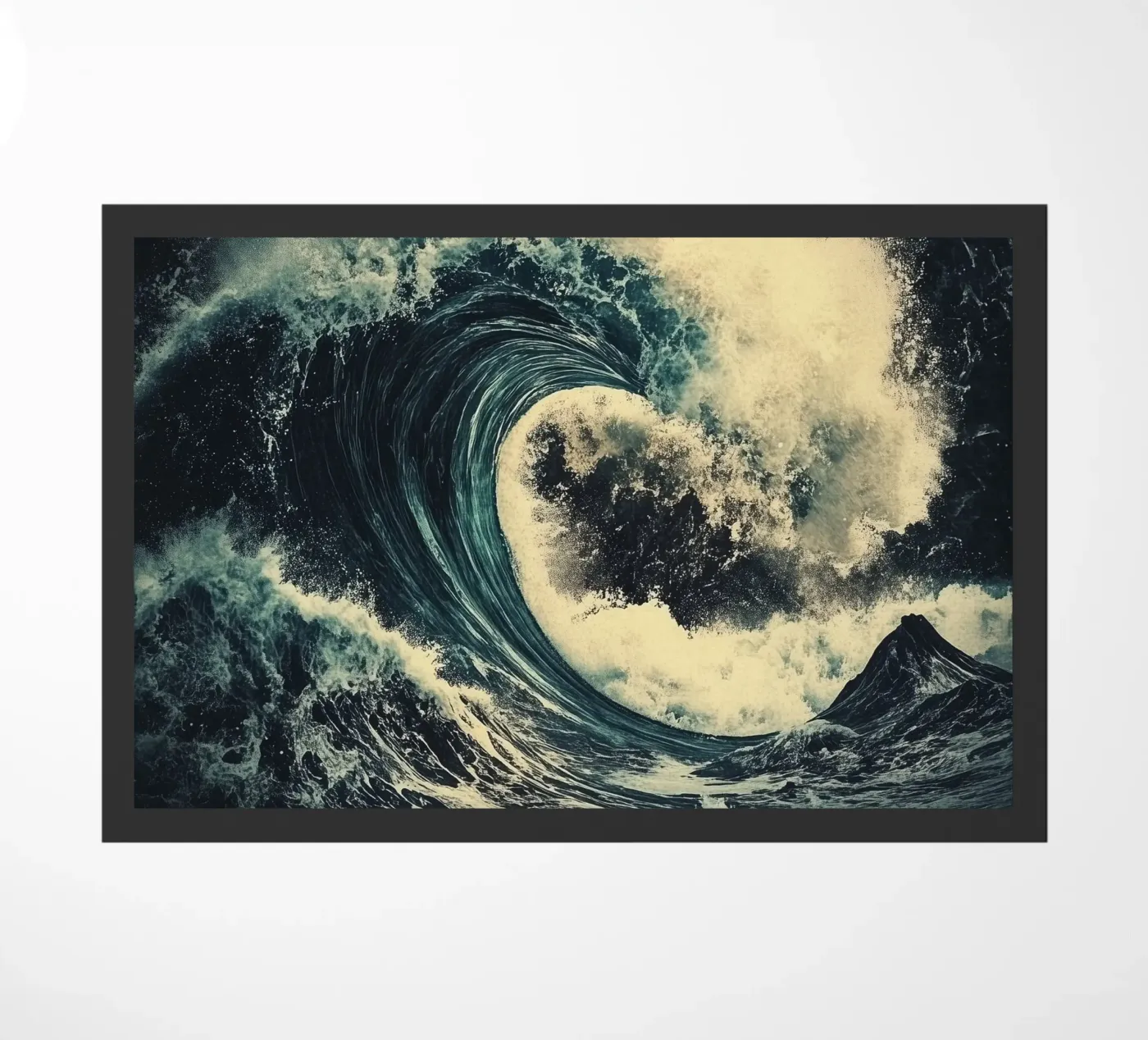 strong wave doormat by Synthaira