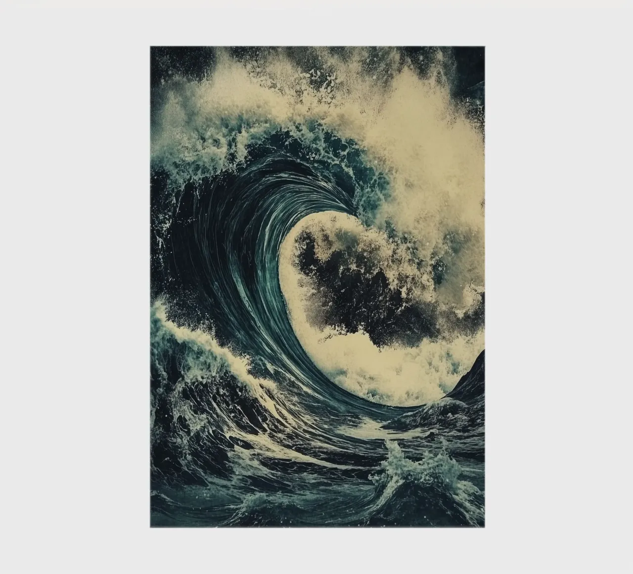strong wave carnet de notes de Synthaira