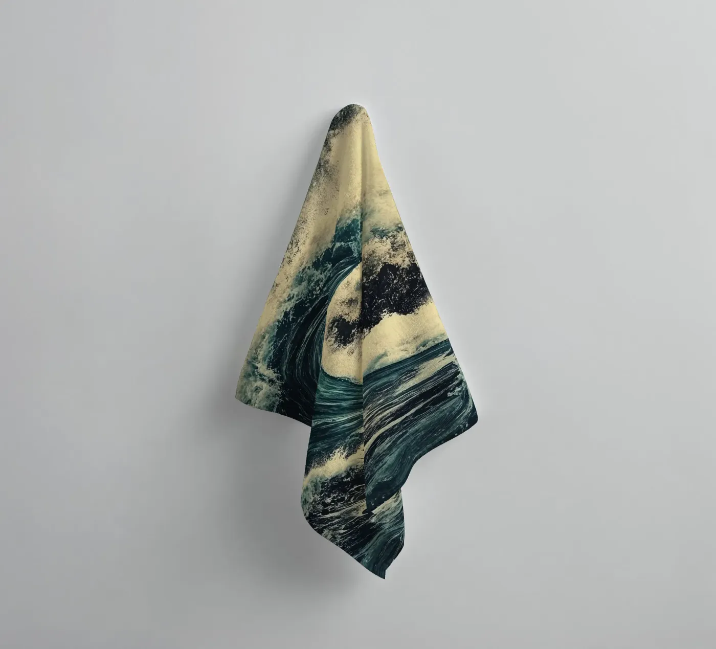 strong wave badhanddoek van Synthaira