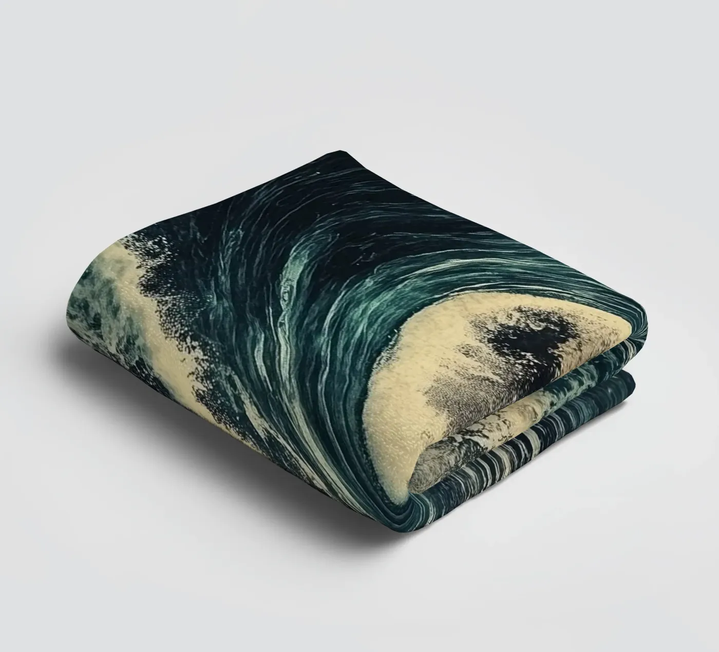 strong wave badhanddoek van Synthaira