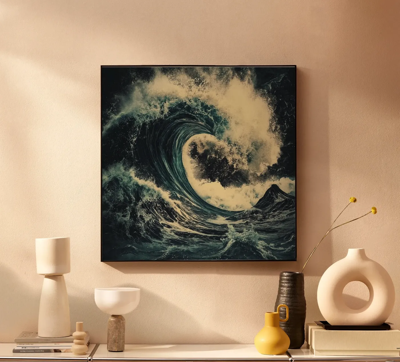 strong wave acryl van Synthaira