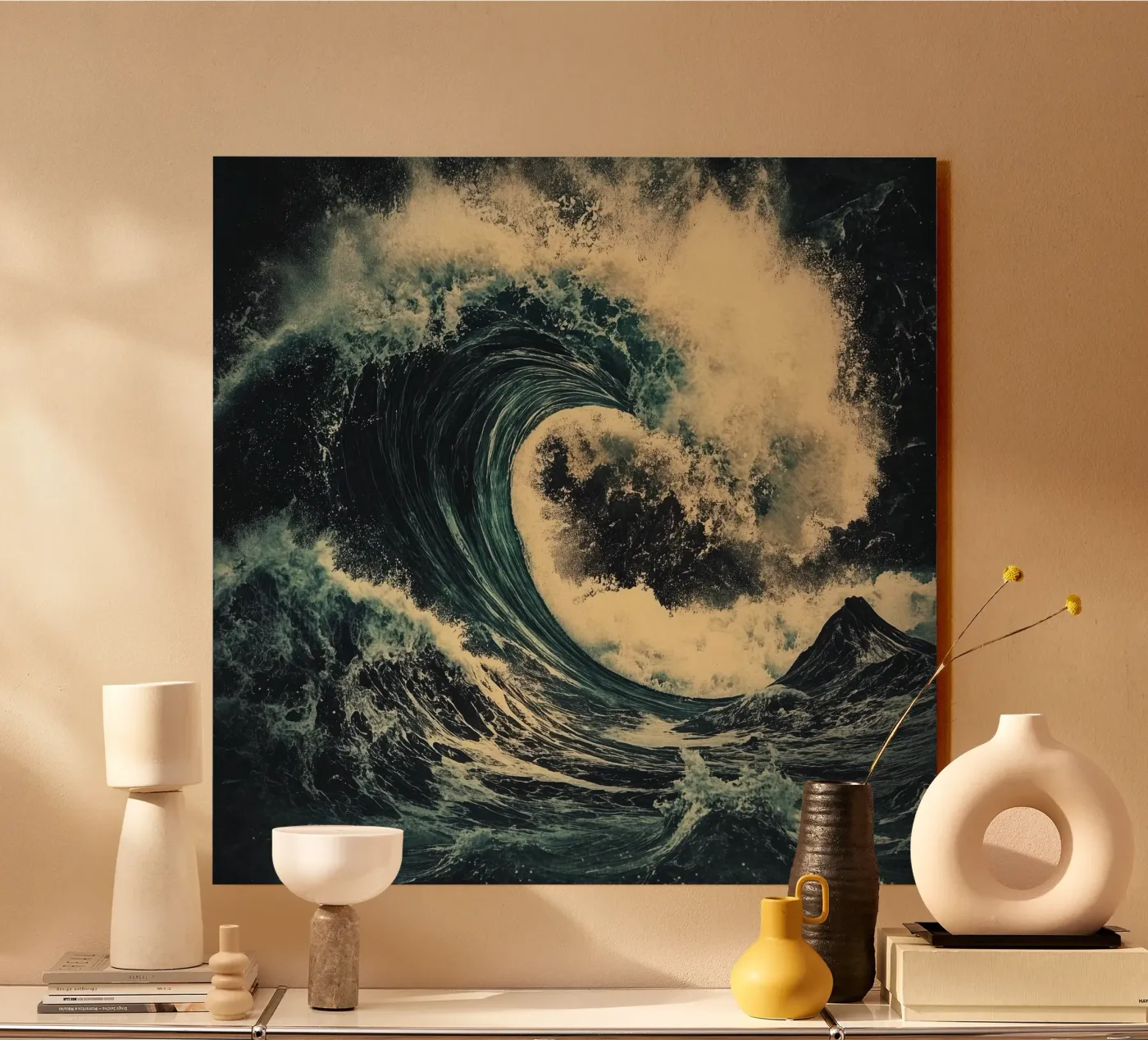strong wave acryl van Synthaira