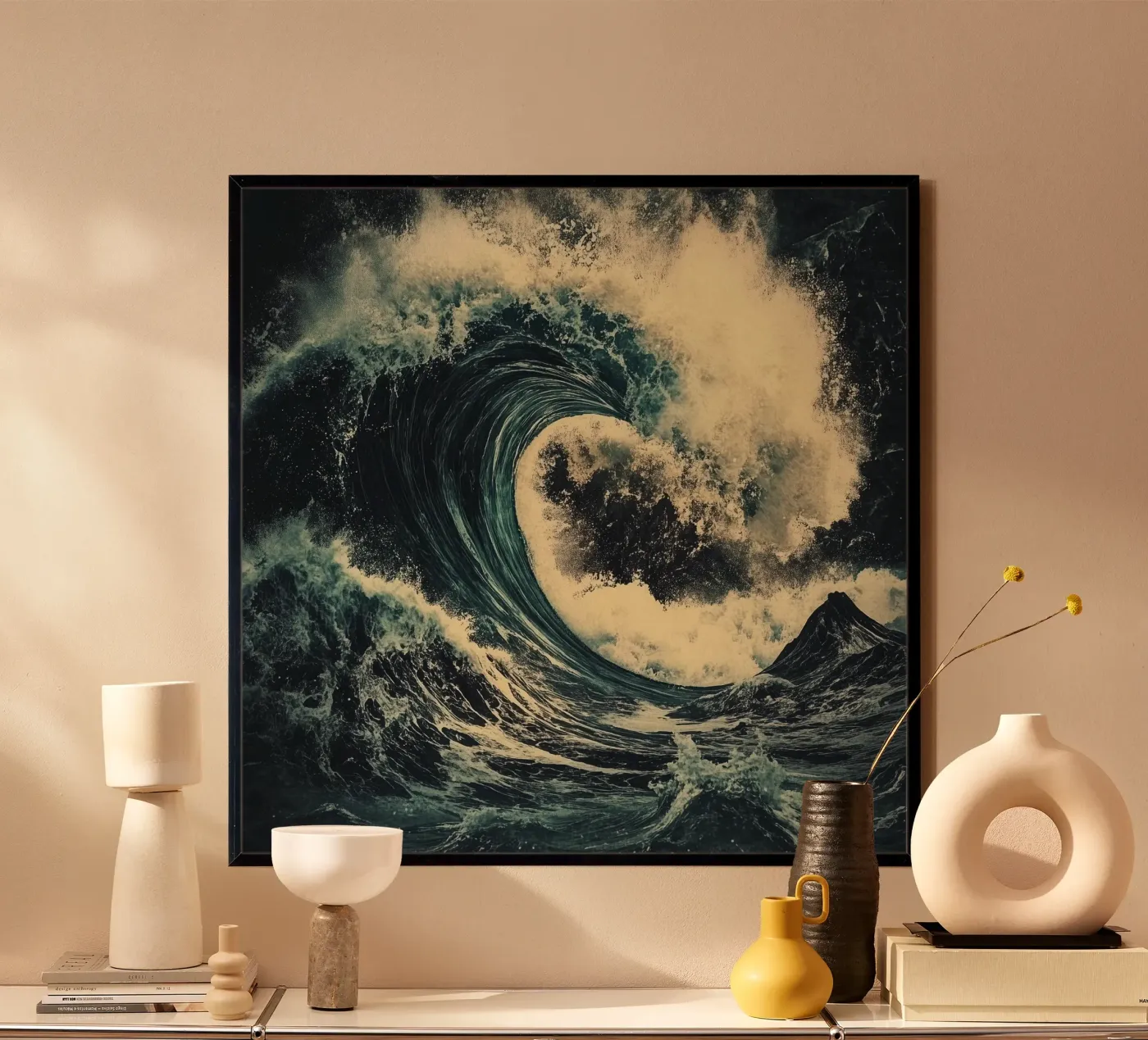 strong wave poster van Synthaira