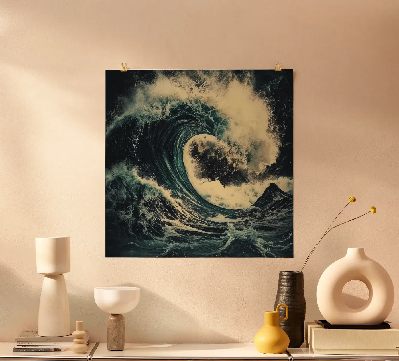 strong wave poster van Synthaira