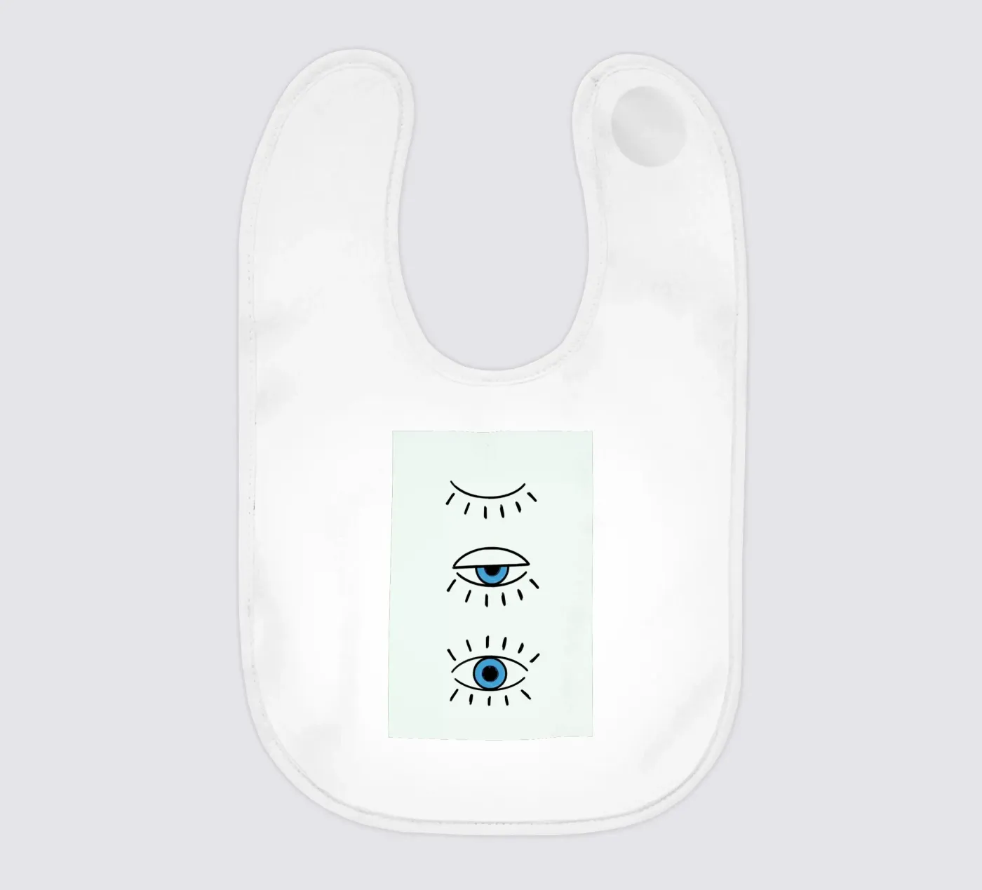 Summer Evil Eye bavaglino da cafelab