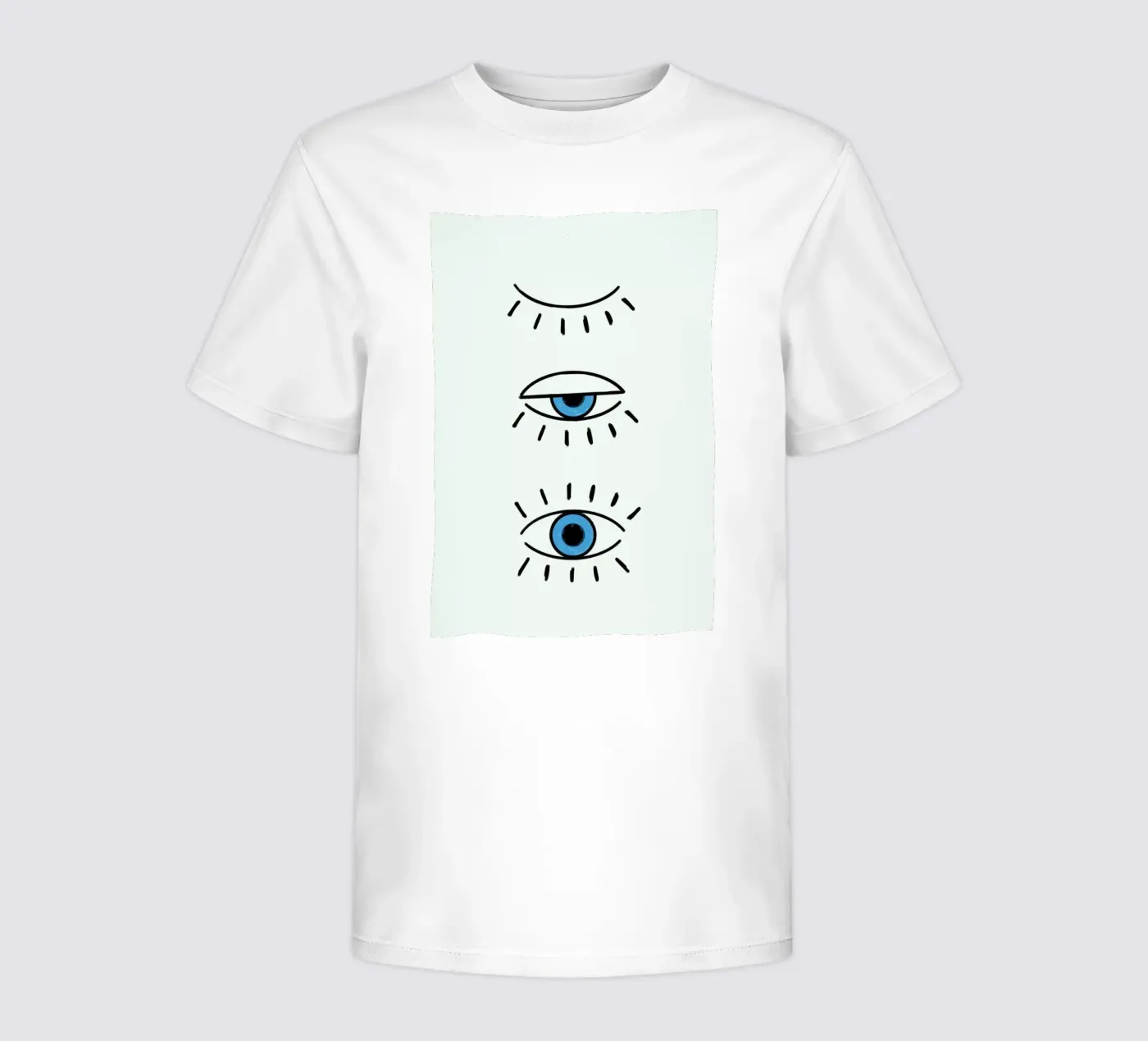 Summer Evil Eye t-shirt bambini da cafelab