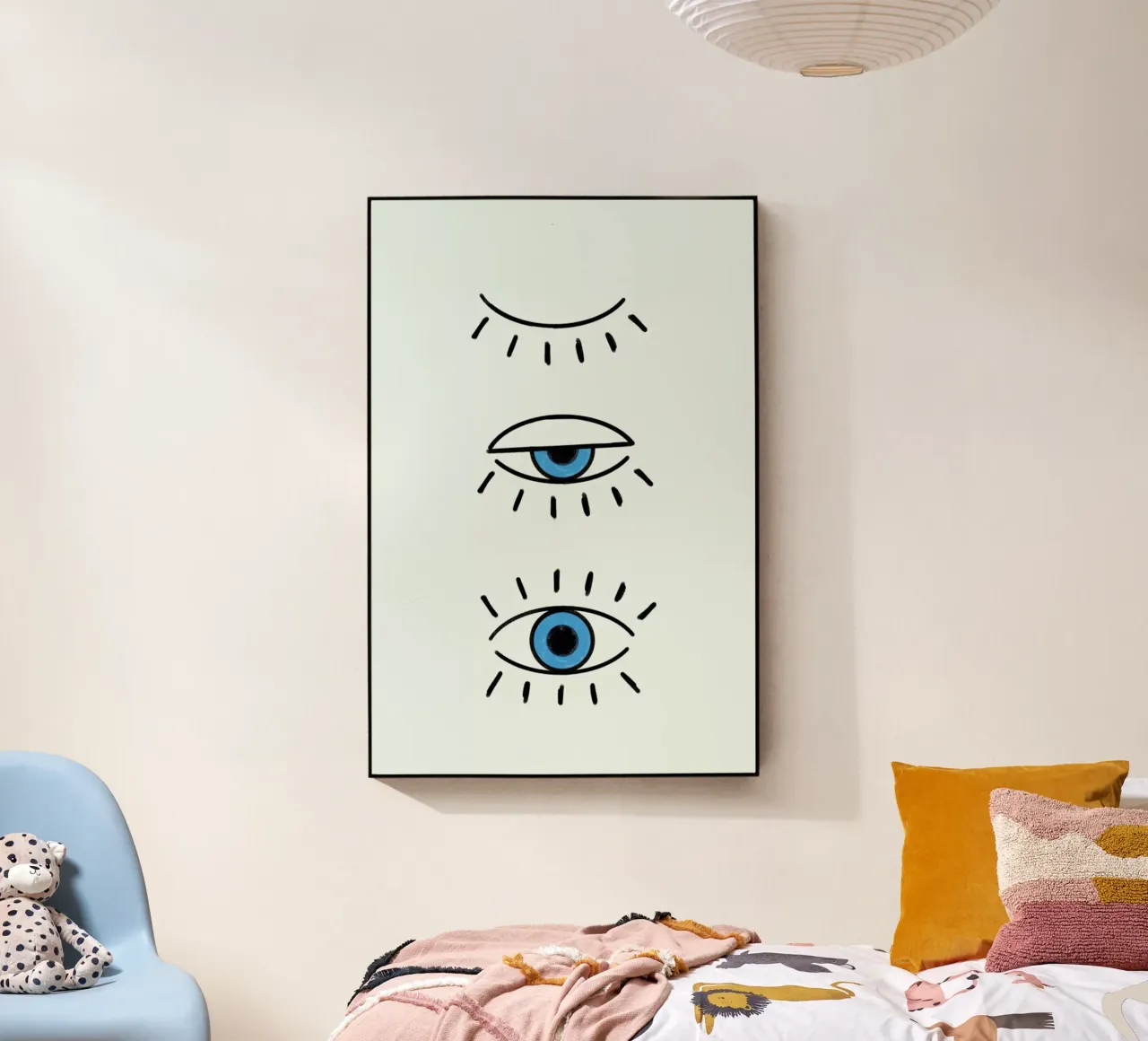 Summer Evil Eye plexiglass da cafelab