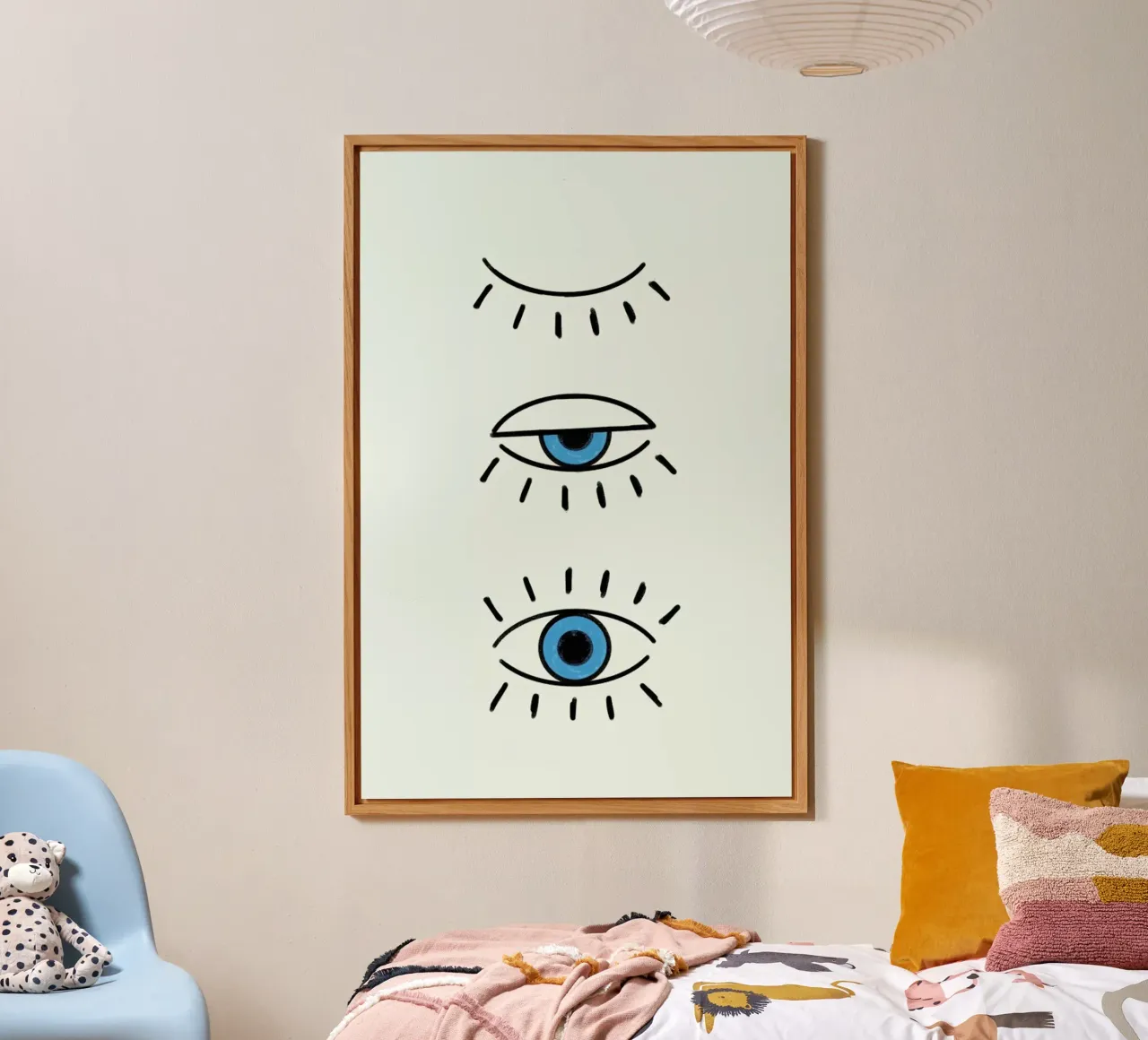 Summer Evil Eye pannello forex da cafelab