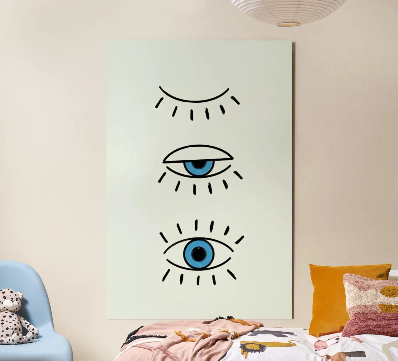 Summer Evil Eye pannello forex da cafelab