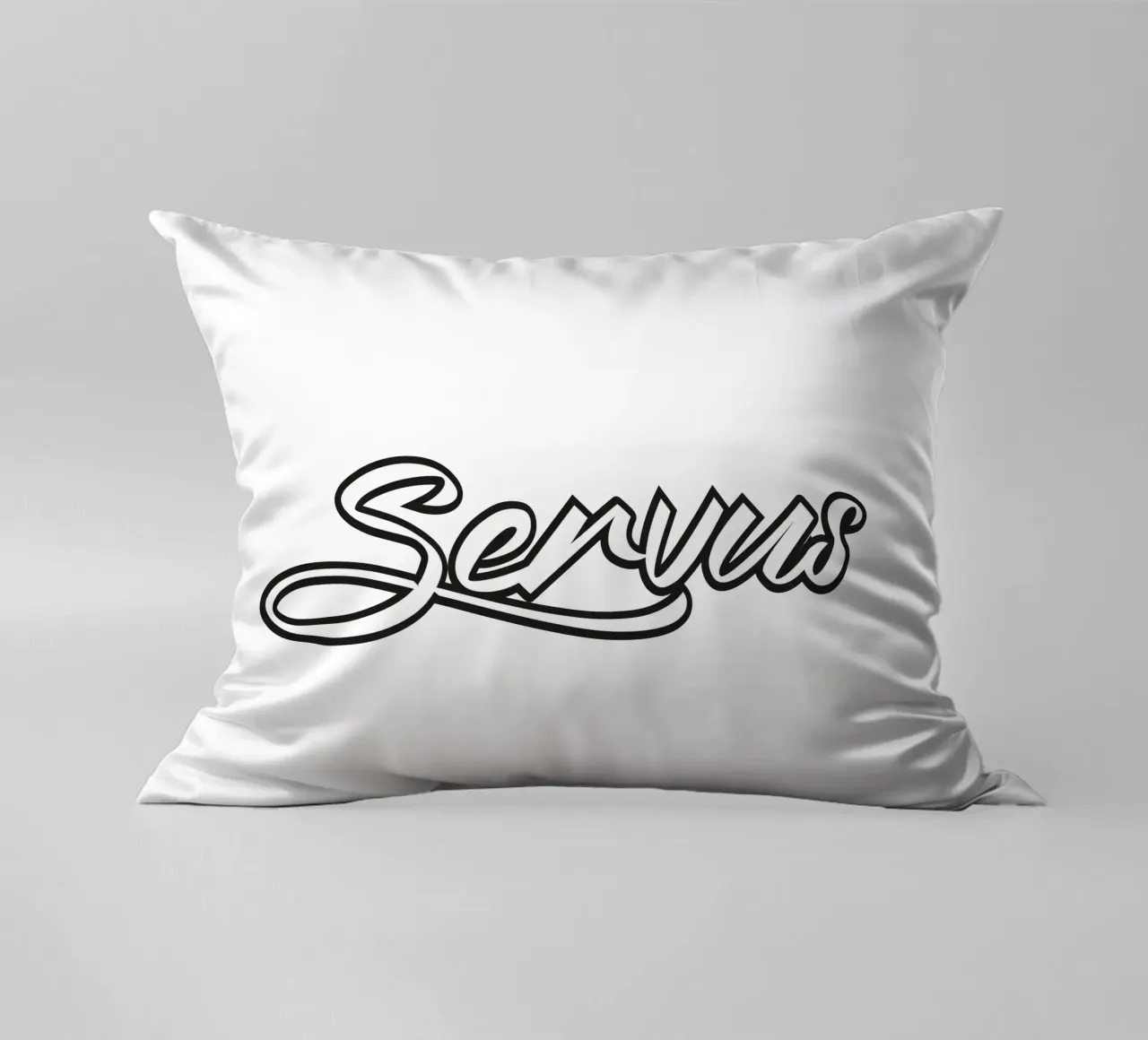 Servus cuscino da Flo Klein