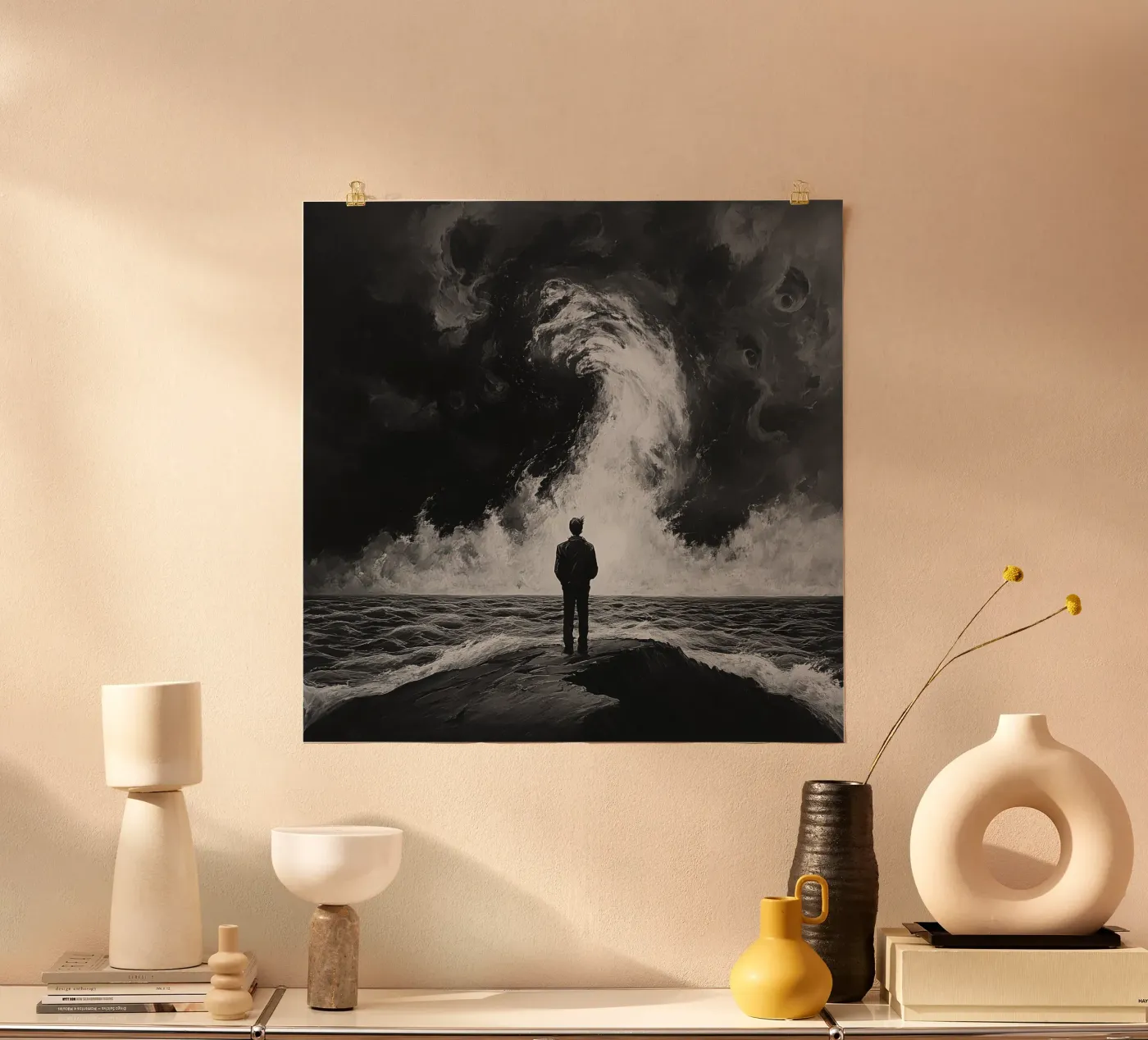 a dark wave poster by Synthaira